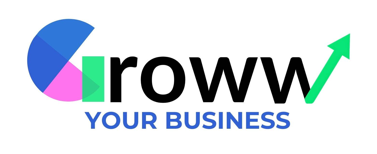 Groww Your Business Logo - Best Digital Marketing Agency in Ranchi with Worldwide Services. Groww Your Business Online – Leading Digital Marketing Services Provider in Ranchi and Globally