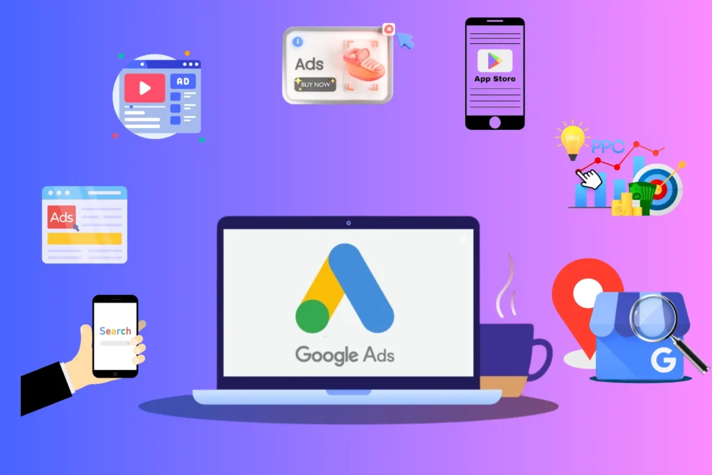 Grow Your Business with Targeted Google Ads Services - Boost your online presence, drive traffic, and increase conversions with expertly managed Google Ads campaigns. All types of google ads services provider digital marketing agency