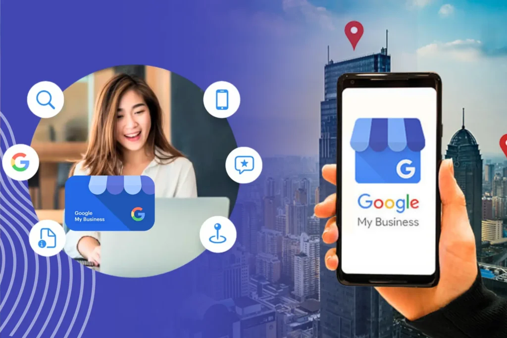 Image of the Google My Business app, showcasing business profile optimization for local business growth and visibility. best digital marketing services provider