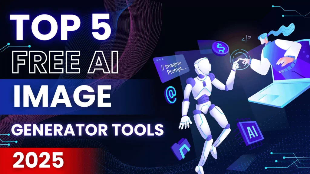 Explore the top 5 free AI image generators that can transform your ideas into amazing visuals! From art to realistic images, Groww Your Business Online brings you a curated list of the best tools to enhance your design process.